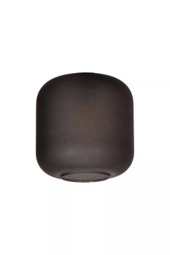 Lucide Eloise - abat-jour en verre - Ø 21 x 21 cm - noir