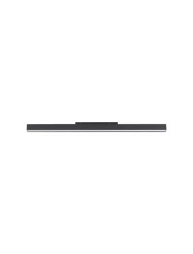 Nova Luce Buxton L - luminaire pour système de rail magnétique - 79,9 x 3,5 x 5 cm - 45W TRIAC LED dimmable inclus - noir sable