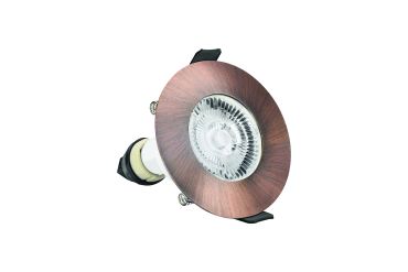 Integral LED Evofire 85 - spot encastrable - Ø 85 mm, Ø 70 mm encastrement - IP65 - cuivre
