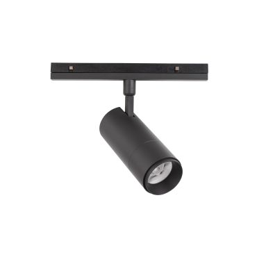 Nova Luce Lod - point lumineux système de rail magnétique - Ø 6,5 x 21 cm - 20W TRIAC LED dimmable inclus - noir sable