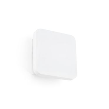 Faro Elsa - applique murale - 15 x 5 x 15 cm - 8W LED inclus - blanc mat