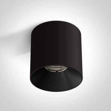 ONE Light Wall &amp; Ceiling LED - spot en saillie 1L - Ø 12 x 12 cm - 25W LED inclus - noir