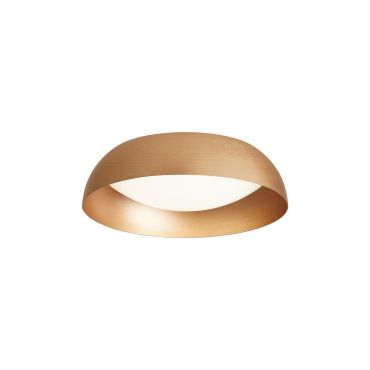 VK Lighting Enya - plafonnier - Ø 50 x 10 cm - 40W dimmable LED inclus - or
