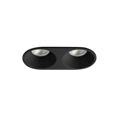 Faro Gas - spot encastré - 176 x 86 mm, 168 x 78 mm encastré - noir mat