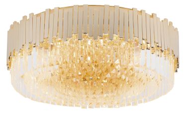 Maxlight Trend - plafonnier - Ø 60 x 22 cm - or
