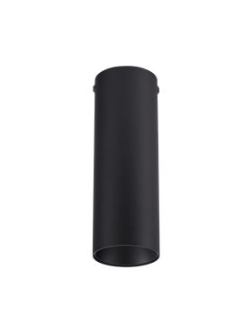 Nova Luce Doc - spot en saillie - Ø 5,5 x 16 cm - 10W LED dimmable inclus - noir