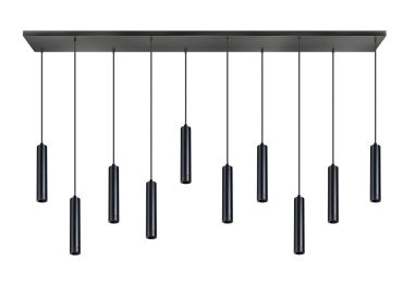 ETH Miller - suspension - Ø 25 x 200 cm - noir