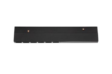 Nova Luce Ultra Slim - luminaire sur rail - 18 x 3,4 cm - 6W DALI LED dimmable inclus - couleur de lumière blanc chaud - noir