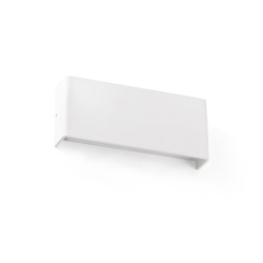 Faro Nash - applique murale - 21 x 4 x 9 cm - 8W LED inclus - blanc mat