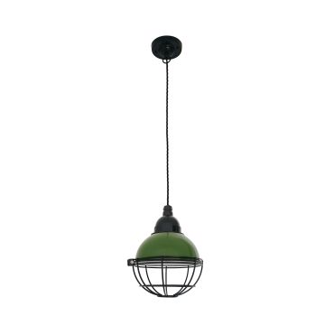 Faro Claire - lampe suspendue - Ø 16,5 x 14 cm - vert brillant