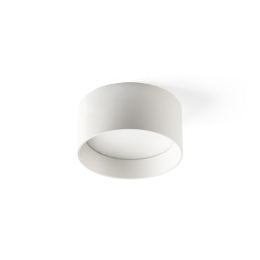 Faro Mizu - plafonnier - Ø 14 x 7 cm - 15W LED inclus - blanc mat