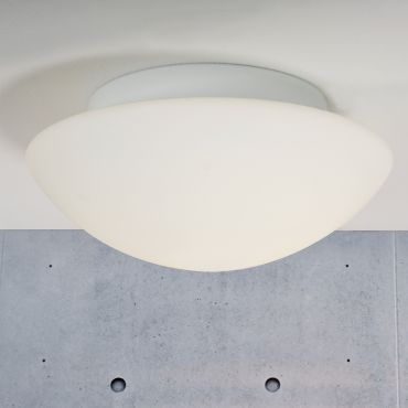 Nordlux Ufo - plafonnier - Ø 22,5 x 10,5 cm - IP44 - blanc