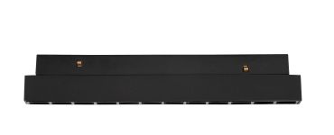 Nova Luce Ultra Slim - luminaire sur rail - 19,5 x 3,4 cm - 12W LED inclus - couleur de lumière blanche - noir