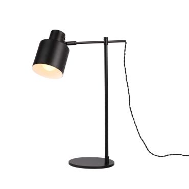Maxlight Black - lampe de bureau - 55 cm - noir