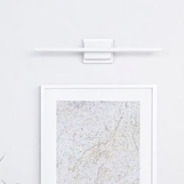 Nova Luce Azure - applique murale - 6,9 x 11,8 x 60,5 cm - 12,5W LED inclus - blanc sable