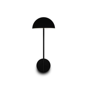 Faro Pure - applique murale - 18 x 24,5 x 41 cm - 6W LED inclus - noir mat