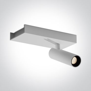 ONE Light Wall &amp; Ceiling LED - spot en saillie 1L - 15 x 7 x 10 cm - 5W LED inclus - blanc