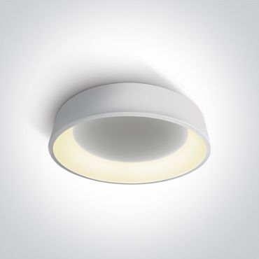 ONE Light Plafo - plafonnier - Ø 60 x 13,2 cm - 42W dimmable LED inclus - blanc