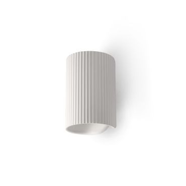 Faro Trama 1L - applique murale - Ø 12 x 18 cm - blanc