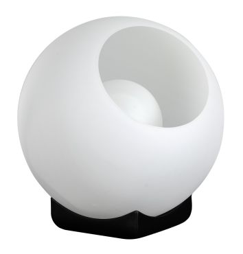 ETH Orb Opal - lampe de table - Ø 30 x 36 cm - noir et blanc