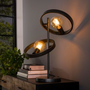 Vico Hover - lampe à poser - 26 x 42 x 53 cm - anthracite