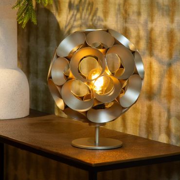 Lucide Hannelore - lampe à poser - Ø 25 x 29,2 cm - or