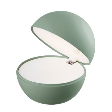 VK lighting Poke - lampe à poser - Ø 12 x 10,8 cm - 2,2W led inclus - vert