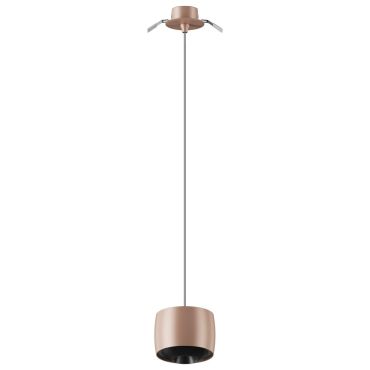 VK Lighting Aura - lampe suspendue encastrée - Ø 10,2 x 310,1 cm - 10W dimmable LED inclus - or rose