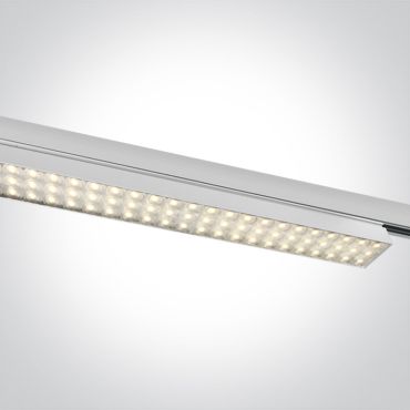 ONE Light High Power Linear - rail lumineux - système de rail triphasé - 115 x 4 x 6,4 cm - intensité lumineuse réglable 40W/50W/60W LED inclus - blanc - couleur de lumière réglable