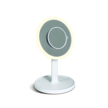 ONE Light - miroir de table avec bouton tactile - Ø 20 x 34 cm - 7W LED dimmable inclus - blanc