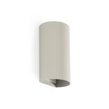 Faro Sole II L - applique murale - 8 x 15,5 x 6,5 cm - gris