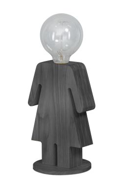 ETH Eve - lampe de table - 16 x 24 cm - gris