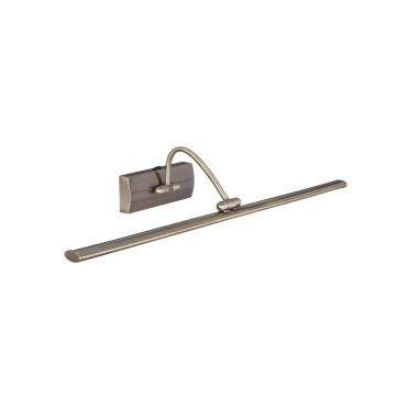 Searchlight LED Picture Lights - applique murale avec interrupteur - 38 x 11 cm - 3W LED inclus - laiton antique