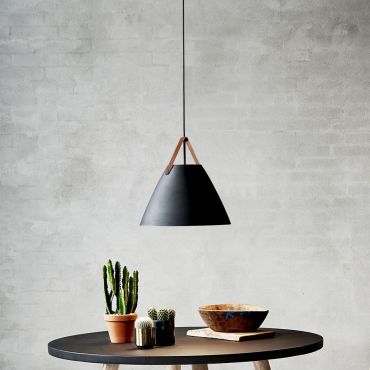 Design for the People Strap 48 - lampe suspendue - Ø 48 x 356,15 cm - noir