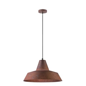 VK Lighting Sosta - suspension - Ø 30 x 121 cm - brun rouille