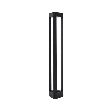 Nova Luce Pax - lampe de jardin - 80 cm - 9W LED inclus - IP54 - noir