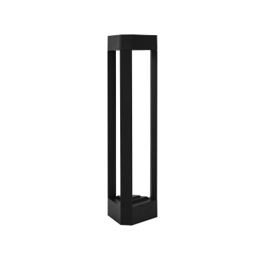 Nova Luce Pax - lampe de jardin - 50 cm - 9W LED inclus - IP54 - noir