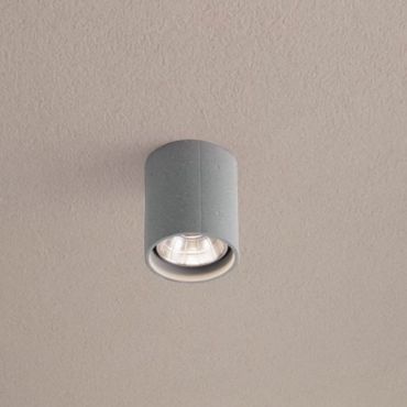 Nova Luce Ritz - plafonnier d'extérieur - Ø 10,2 x 12 cm - 10W LED inclus - IP65 - gris