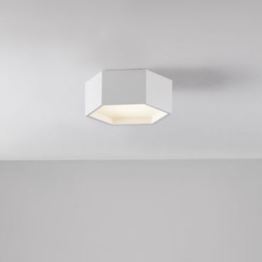 Nova Luce Samba - plafonnier - 25 x 10 cm - 10W LED inclus - blanc sable