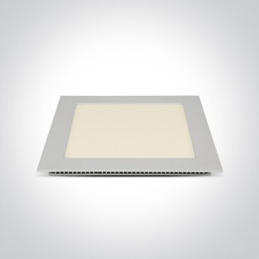 ONE Light Square Recessed Panels - spot encastrable - 22,5 x 22,5 x 2,2 cm - 22W LED inclus - IP40 - blanc - CCT