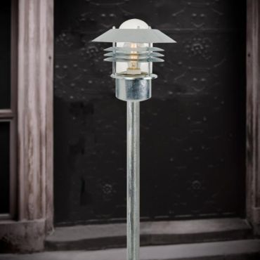 Nordlux Vejers - poteau de jardin - Ø 22 x 92 cm - IP54 - acier galvanisé