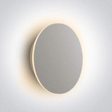 ONE Light Backlight Range - applique murale extérieure - Ø 25 x 5,5 cm - 15W dimmable LED inclus - IP65 - blanc