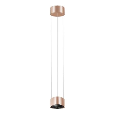 VK Lighting Aura - lampe suspendue - 13,5 x 314,9 cm - 20W dimmable LED inclus - or rose