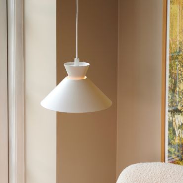 Nordlux Dial - lampe suspendue - Ø 25 x 213,5 cm - blanc