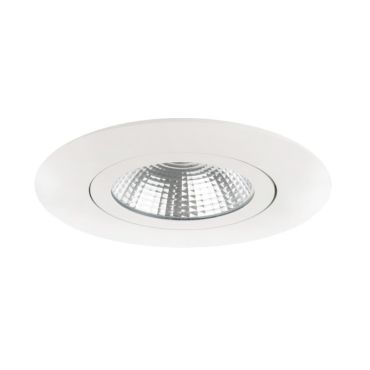 Integral LED Lux Ultra Slim - spot à encastrer - Ø 83 mm, Ø 65 mm à encastrer - 6,5W LED dimmable inclus - blanc