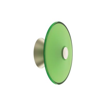 VK Lighting Sora - applique et plafonnier - Ø 20 x 9,5 cm - 8W dimmable LED inclus - vert