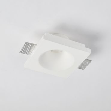 Projectlight Rome - spot encastré - 135 x 135 mm - 136 x 136 mm taille d'encastrement - blanc
