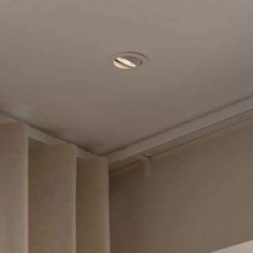Nordlux Monolo - spot encastré - Ø 82 mm, Ø 68 mm taille d'encastrement - 3 niveaux de gradation - 4,8W LED inclus - blanc