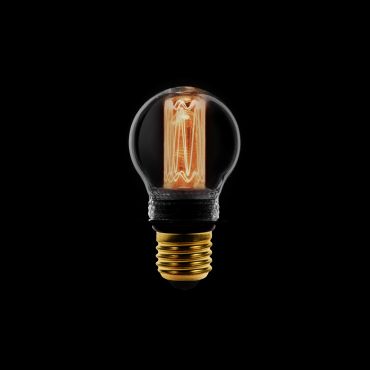 ETH LED Filament Ball - E27 - 2,3W dimmable - 2000K - titane fumé