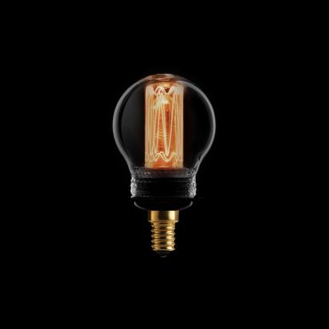 ETH LED Filament Ball - E14 - 2,3W dimmable - 1800K - titane fumé